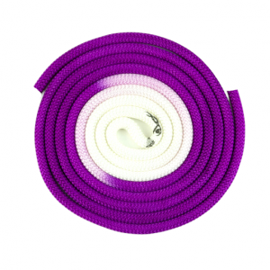 Purple/White Rhythmic Gymnastics Rope