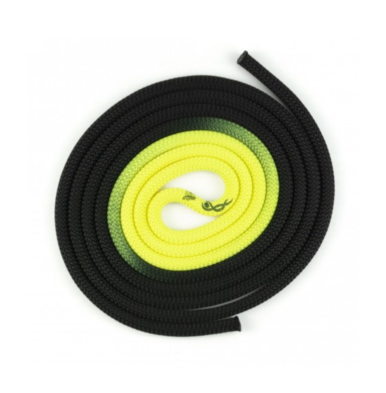 Black/Neon Yellow Rhythmic Gymnastics