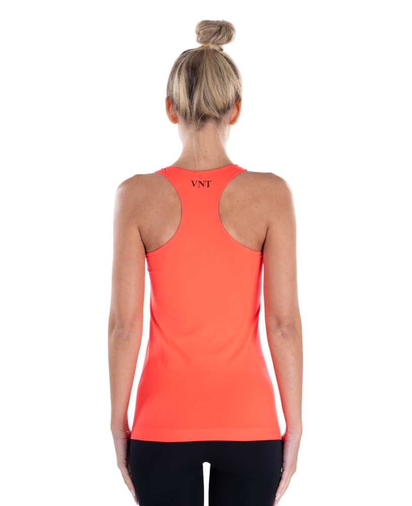 Neon Red Tank Top - Soft and Comfortable - Image 3