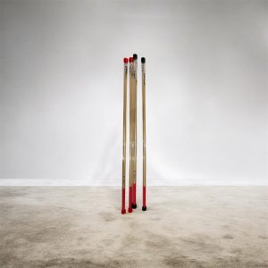 Grip Stick - Gold Stick with Red Grip, F.I.G. Approved