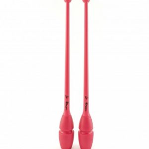 PINK NEON/PINK NEON Connectable Rubber Clubs - FIG Approved